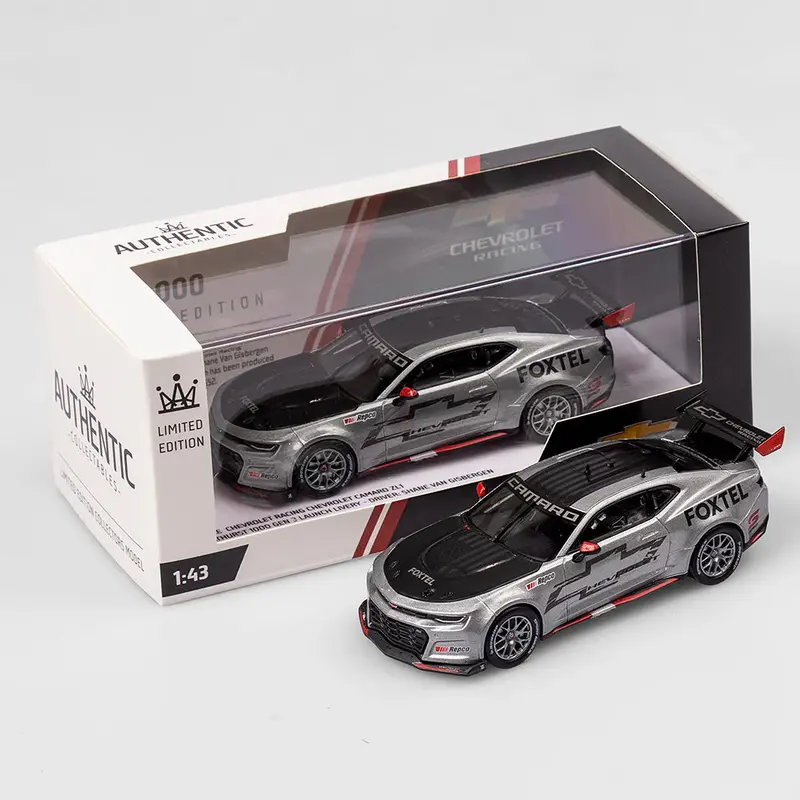 1:43 Chevrolet Camaro Gen3 Supercar -- 2021 Bathurst 1000 Launch -- Authentic 1