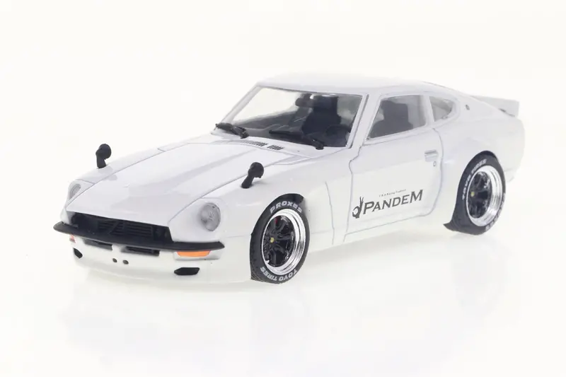 1:43 Datsun 240Z Pandem Rocket Bunny -- White -- Solido 1