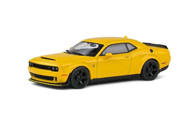 1:43 Dodge Challenger Srt Demon -- Yellow -- Solido 1