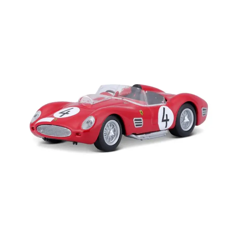 1:43 Ferrari 250 Testa Rossa 1959 -- #4 Red -- Bburago 1