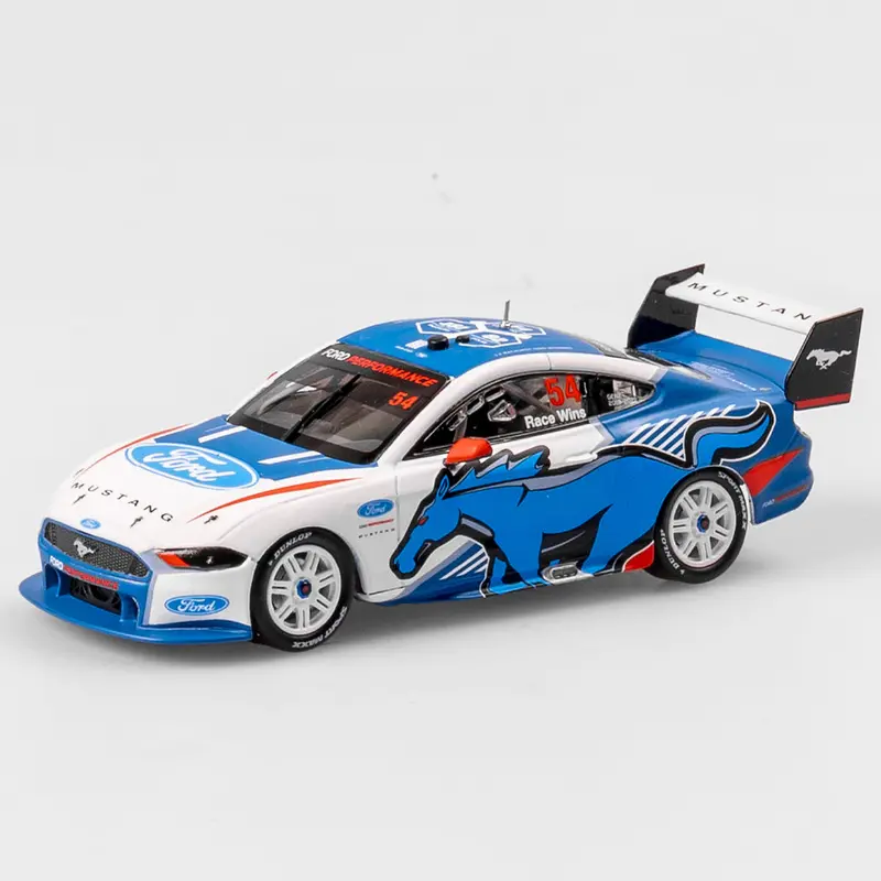 1:43 Ford Mustang Gt -- Dna Mustang Celebration Livery -- Authentic Collectables 1