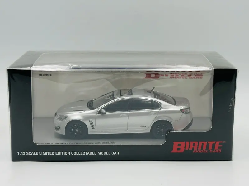 1:43 Holden Vf Ii Commodore Ssv Redline -- Nitrate Silver -- Biante Sh 1