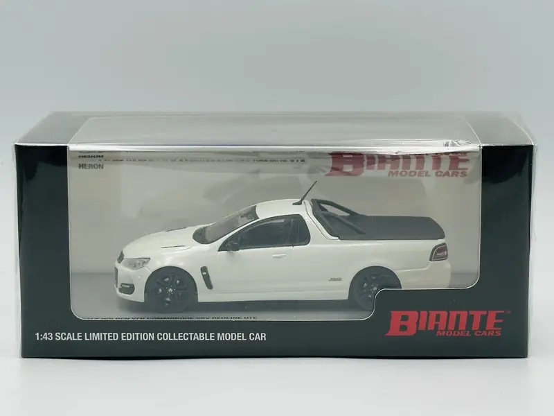 1:43 Holden Vf Ii Commodore Ssv Redline Ute -- Heron White -- Biante Sh 1