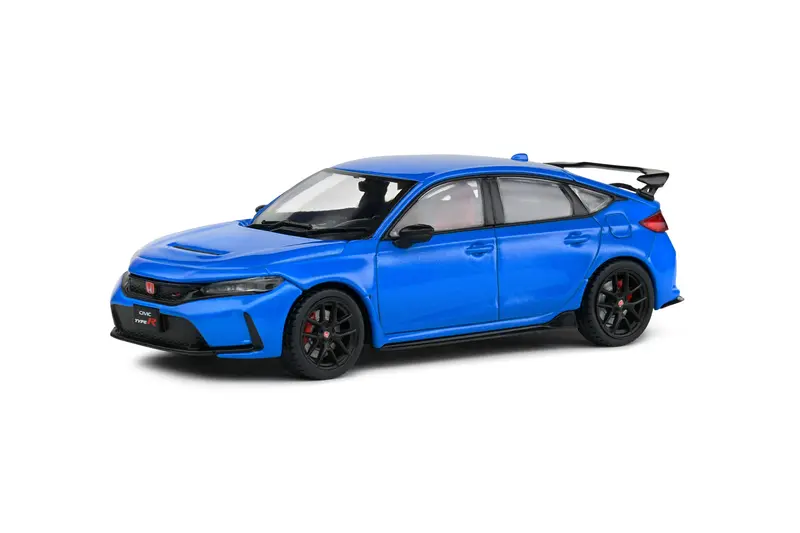 1:43 Honda Civic Type R (Fl5) 2022 -- Racing Blue Pearl -- Solido 1