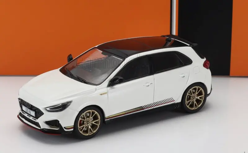1:43 Hyundai I30n Drive-N -- White -- Ixo Models 1
