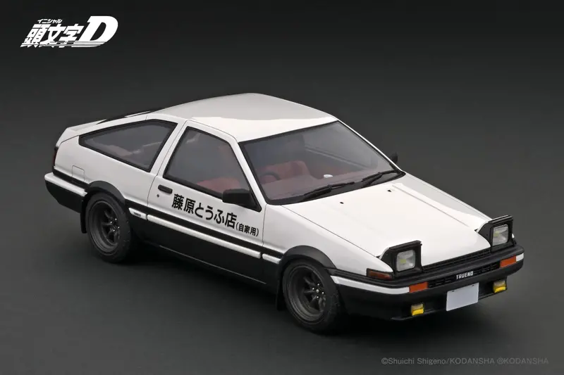 1:43 Initial D -- Toyota Sprinter Trueno 3Dr Gt Apex (Ae86) -- Ignition Ig2875 1
