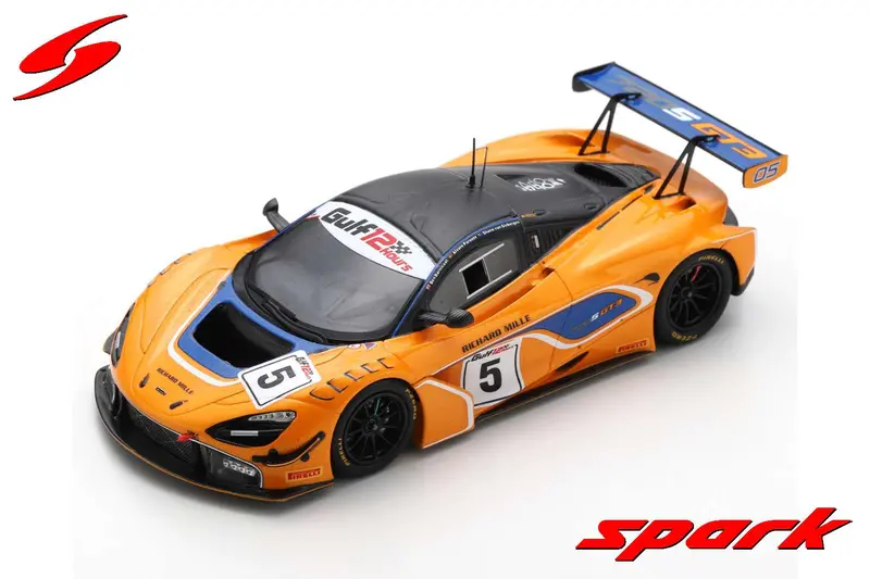 1:43 Mclaren 720S Gt3 -- #5 Mclaren Motorsport -- 8Th Gulf 12H 2018 -- Spark 1