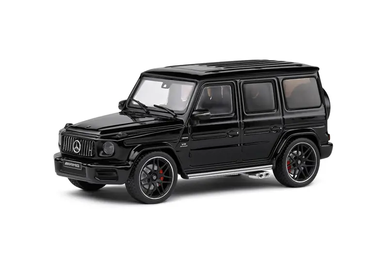 1:43 Mercedes-Benz Amg G63 2022 -- Black Metallic -- Solido 1
