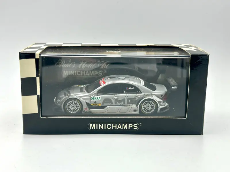 1:43 Mercedes-Benz C-Class Dtm -- 2005 Jean Alesi -- Minichamps 1