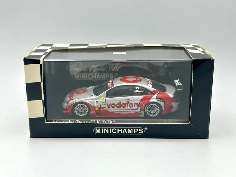 1:43 Mercedes-Benz Clk Dtm -- 2002 Brdc Award Test Day -- Minichamps 1