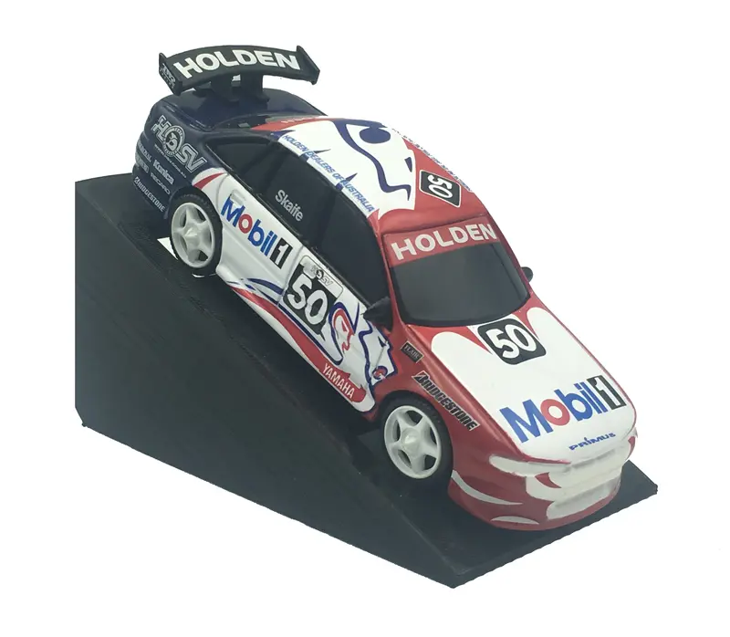 1:43 Model Car Display Ramp -- 3D Printed Plastic Stand For Your Model Car 1