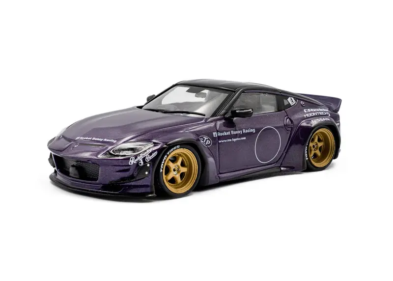 1:43 Nissan Fairlady Z Pandem -- Purple -- Solido 1
