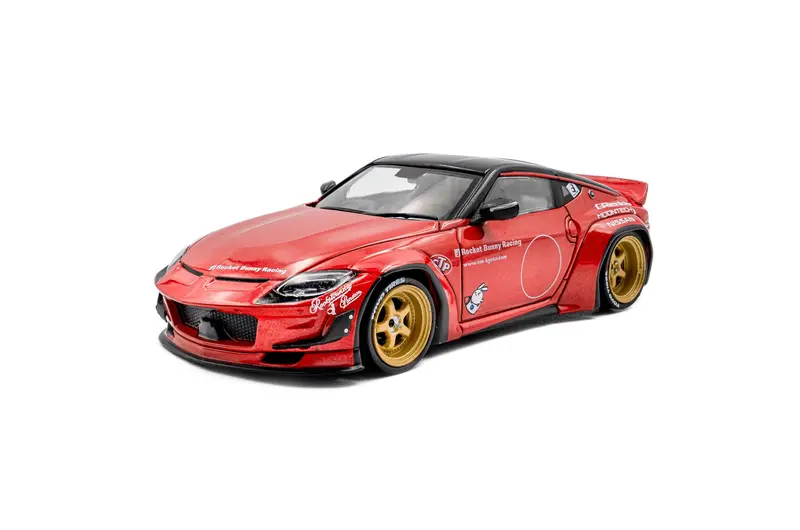 1:43 Nissan Fairlady Z Pandem -- Red -- Solido 1
