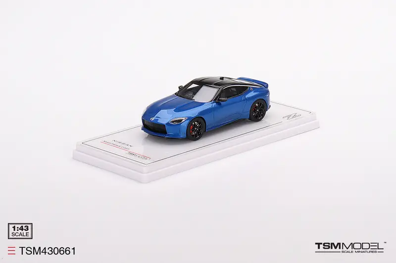 1:43 Nissan Fairlady Z Version St 2023 -- Seiran Blue -- Tsm-Model 1
