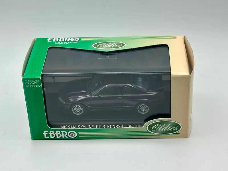 1:43 Nissan R33 Skyline Gt-R -- Midnight Purple -- Ebbro 43154 1