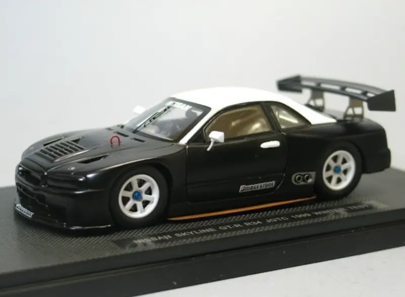 1:43 Nissan R34 Skyline Gt-R -- 1999 Jgtc Winter Test -- Ebbro P417 1
