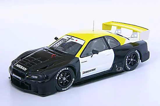 1:43 Nissan R34 Skyline Gt-R -- 2001 Jgtc Winter Test -- Ebbro P418 1