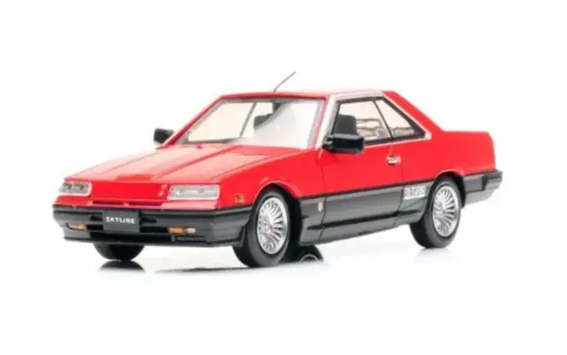 1:43 Nissan Skyline 2000 Turbo Rs-X -- Red/Black -- Kyosho 03601R 1