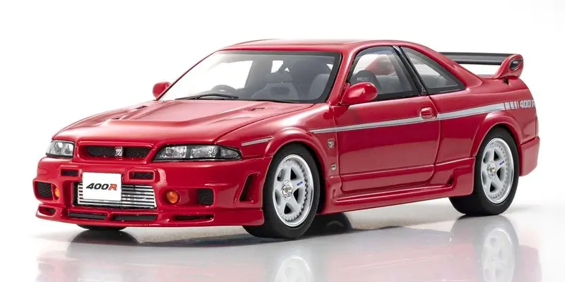 1:43 Nissan Skyline Nismo R33 Gt-R 400R -- Red -- Kyosho 1