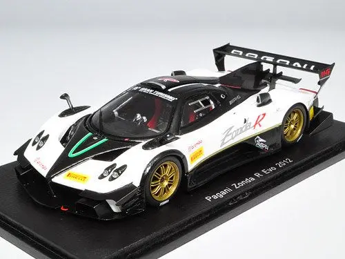 1:43 Pagani Zonda R Evo 2012 -- White/Black -- Spark S3562 1
