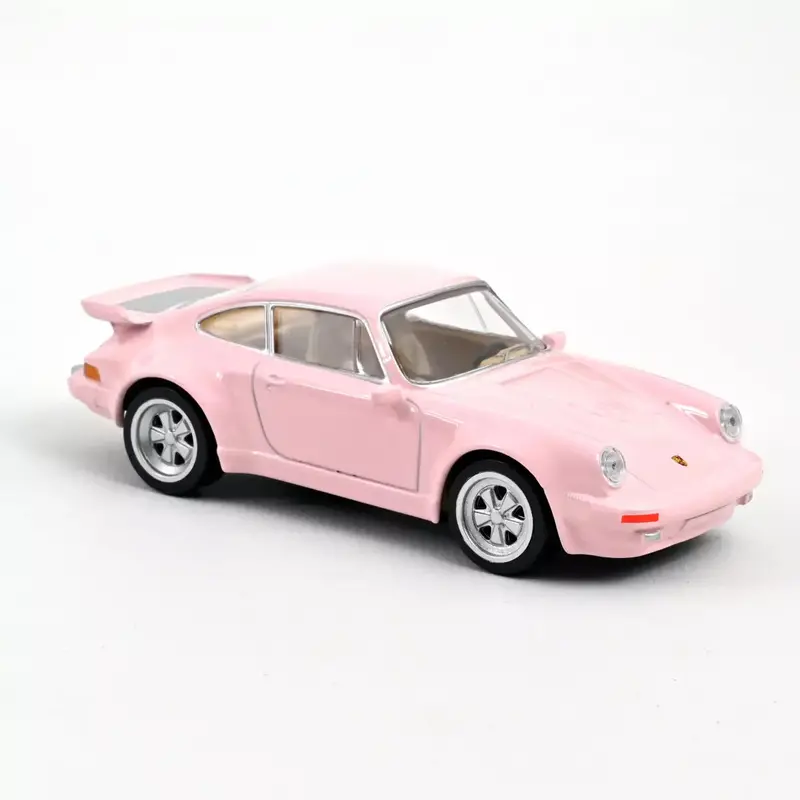 1:43 Porsche 911 930 3.0 Turbo Coupe 1987 -- Pink -- Norev 1
