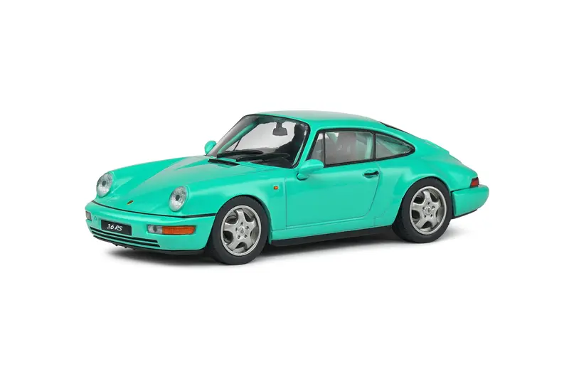 1:43 Porsche 911 (964) Rs Clubsport 1994 -- Mint Green -- Solido 1