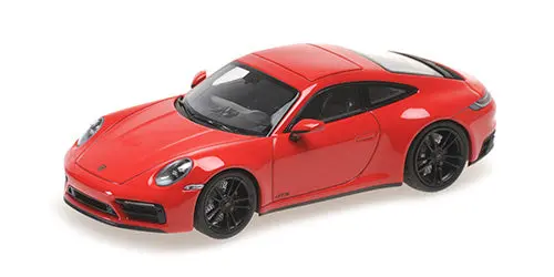 1:43 Porsche 911 (992) Carrera 4 Gts -- Red -- Minichamps 1