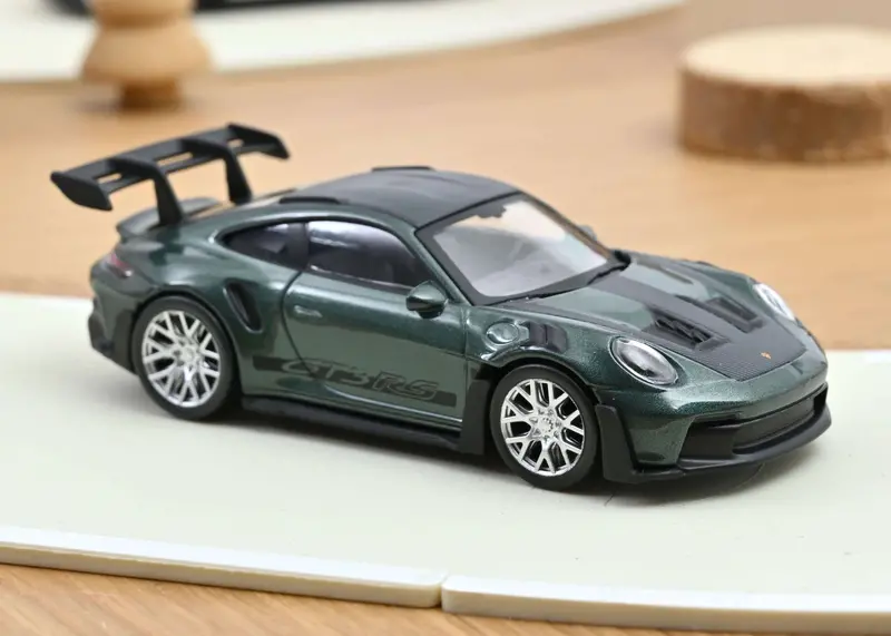 1:43 Porsche 911 (992) Gt3 Rs 2022 -- Malachite Green W/Black Stripes -- Norev 1