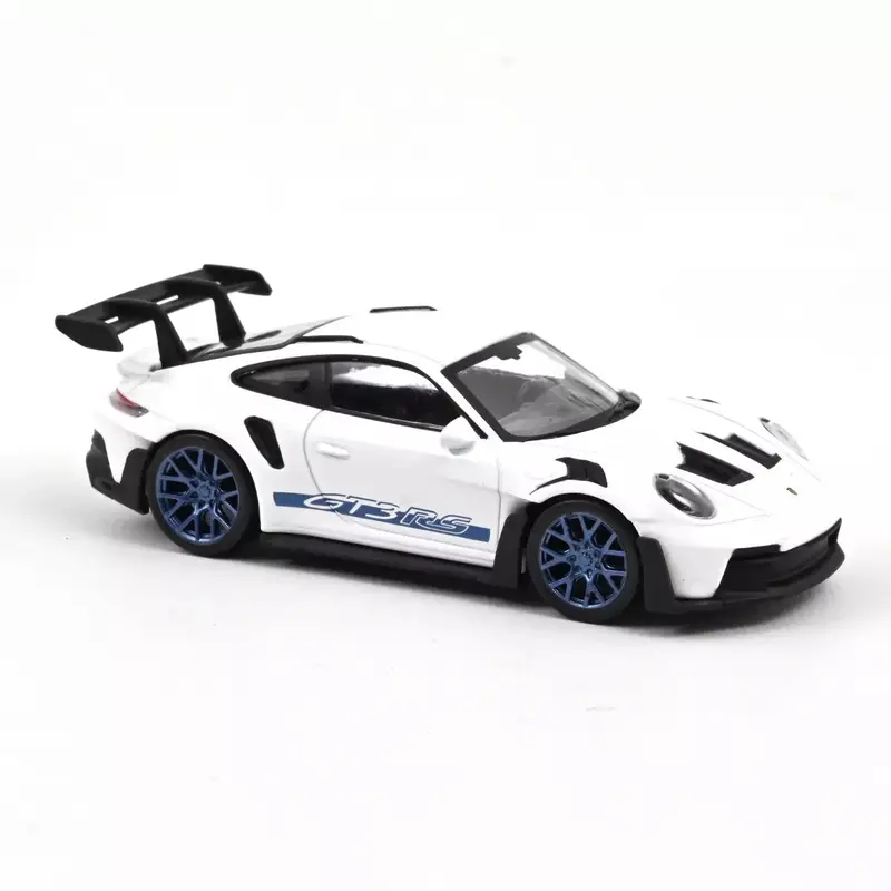 1:43 Porsche 911 (992) Gt3 Rs 2022 -- White W/Blue Stripes -- Norev 1