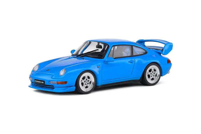 1:43 Porsche 911 (993) Rs Clubsport 1993 -- Light Blue -- Solido 1