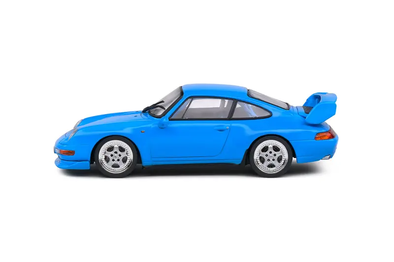 1:43 Porsche 911 (993) Rs Clubsport 1993 -- Light Blue -- Solido 2