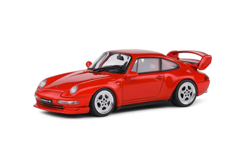 1:43 Porsche 911 (993) Rs Clubsport 1993 -- Red -- Solido 1