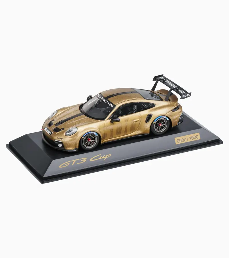 1:43 Porsche 911 Gt3 Cup (992) -- 5000Th 911 Cup Gold Celebration -- Spark 1