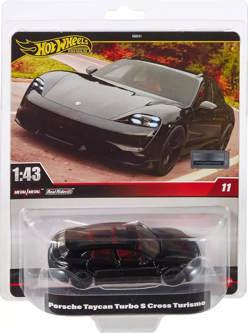 1:43 Porsche Taycan Turbo S Cross Turismo -- Black -- Hot Wheels Hmd41-Hwt10 1
