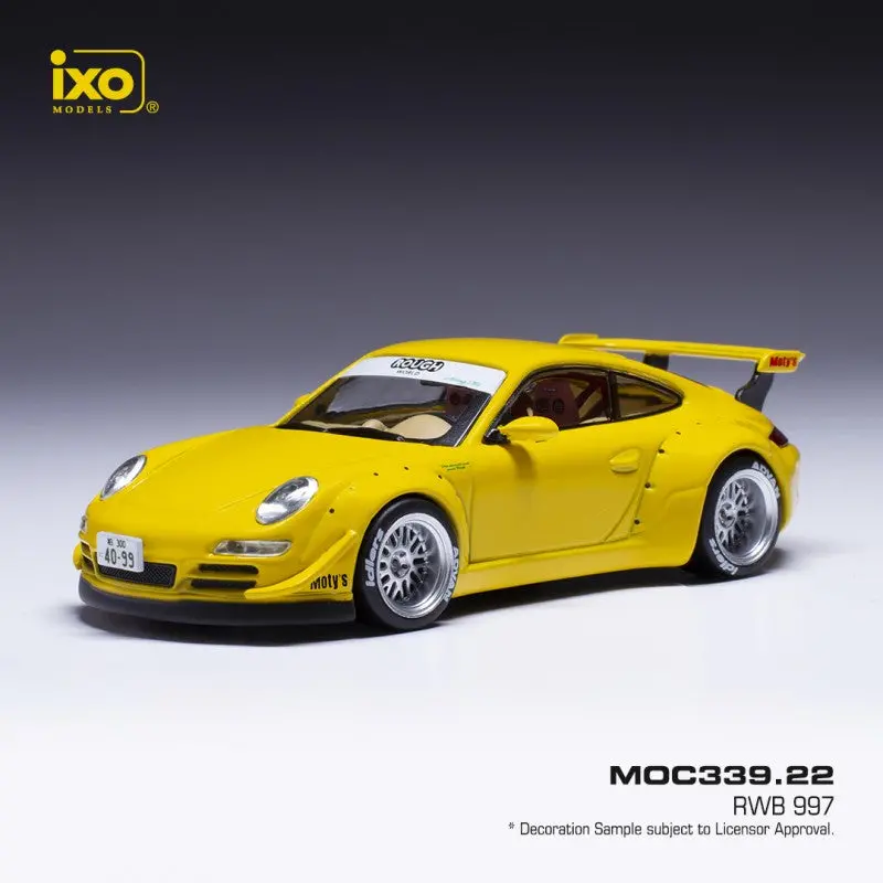 1:43 Rwb 997 -- Yellow -- Ixo Models Porsche 911 1