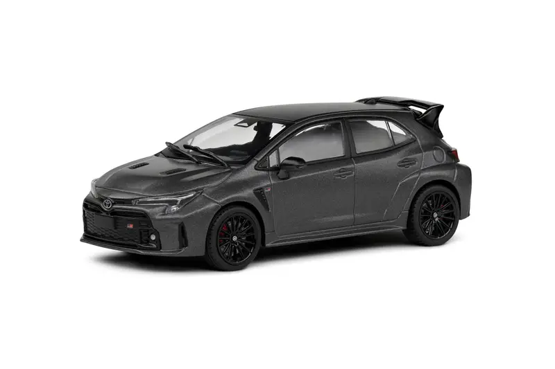 1:43 Toyota Corolla Gr Circuit Edition 2023 -- Heavy Metal Grey -- Solido 1