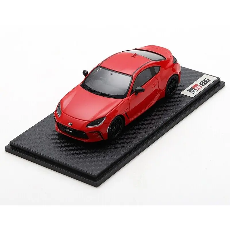 1:43 Toyota Gr 86 Collection Gazoo Racing-- Model Red -- Spark 1