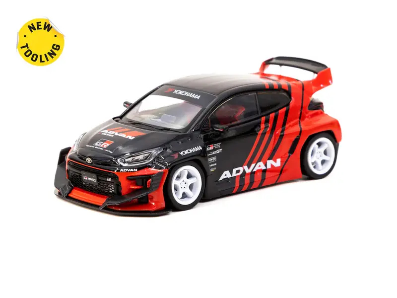 1:43 Toyota Yaris Gr Pandem -- Advan Racing -- Tarmac Works 1