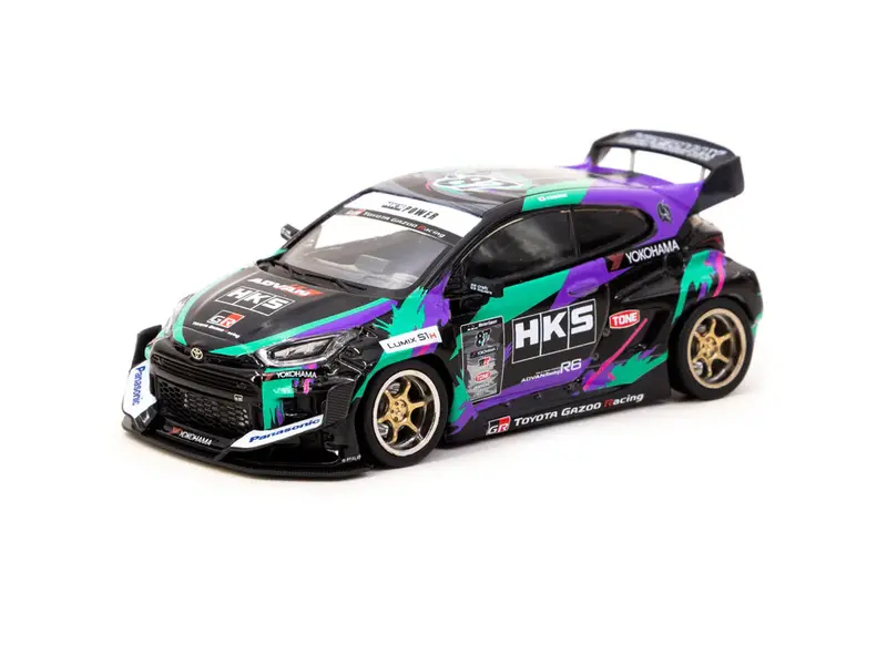 1:43 Toyota Yaris Gr Pandem -- Hks Racing Performance -- Tarmac Works 1