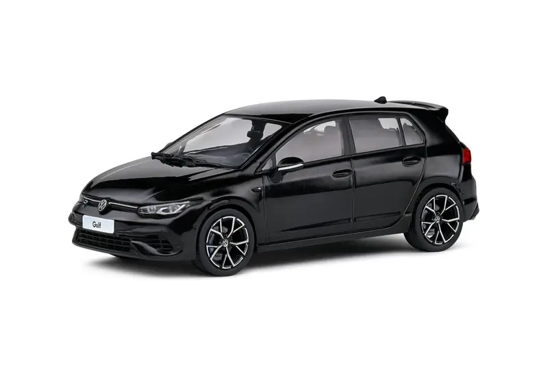 1:43 Volkswagen Golf Viii R -- Deep Black Pearl -- Solido 1