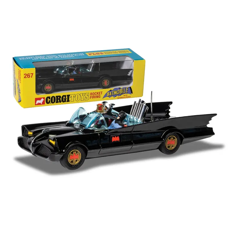 1:45 1966 Batmobile - Classic Tv Series Batman -- Corgi Rt26701 1