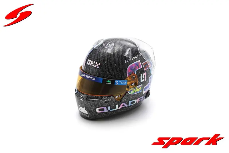 1:5 Helmet -- Lando Norris - 2023 Singapore Gp -- Mclaren -- Spark F1 2