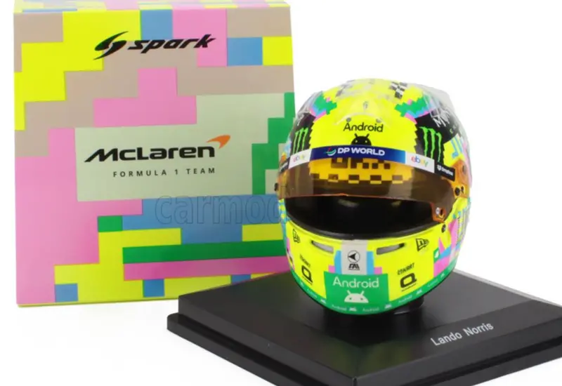 1:5 Helmet -- Lando Norris - 2024 British Gp -- Mclaren -- Spark F1 1