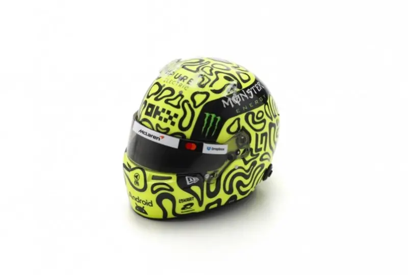 1:5 Helmet -- Lando Norris - 2025 Season -- Mclaren -- Spark F1 1