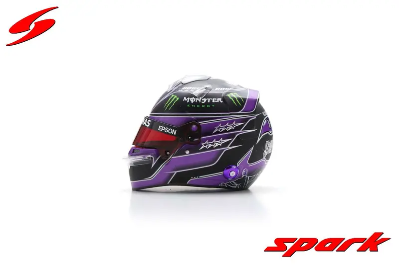 1:5 Helmet -- Lewis Hamilton - 2020 World Champion -- Mercedes -- Spark F1 2