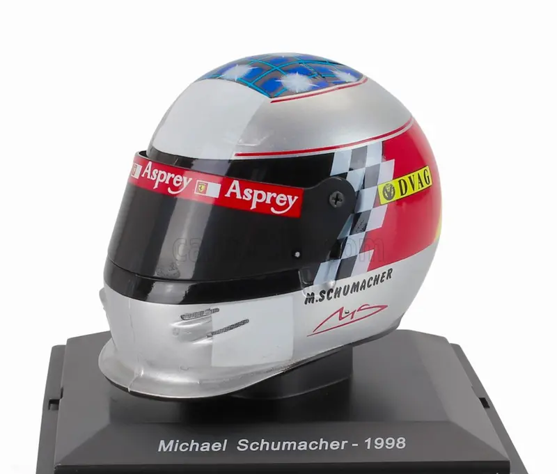 1:5 Helmet -- Michael Schumacher - 1998 Japanese Gp -- Ferrari -- Atlas F1 1