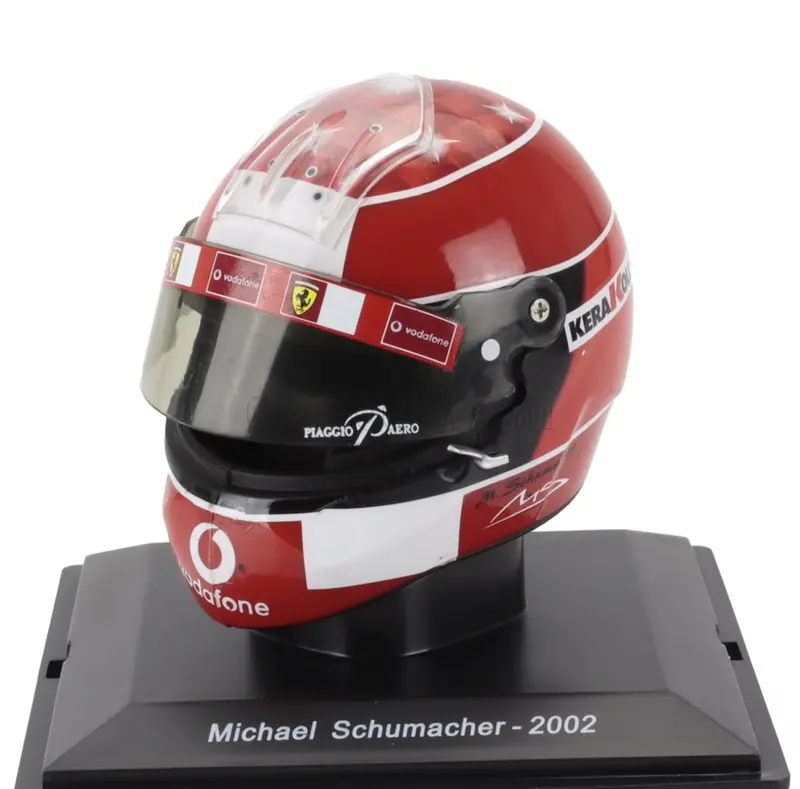 1:5 Helmet -- Michael Schumacher - 2002 Season -- Ferrari -- Atlas F1 1