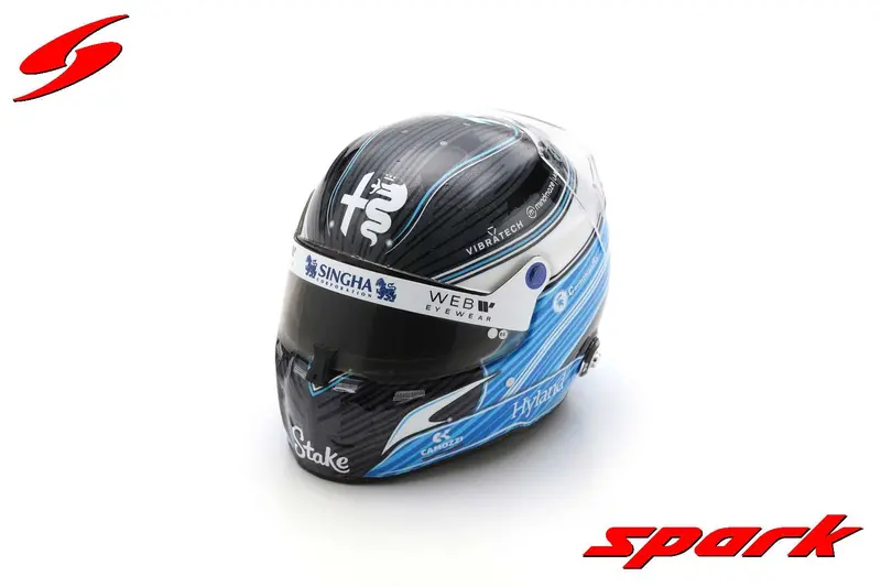 1:5 Helmet -- Valtteri Bottas -- 2023 Season -- Alfa Romeo -- Spark F1 1