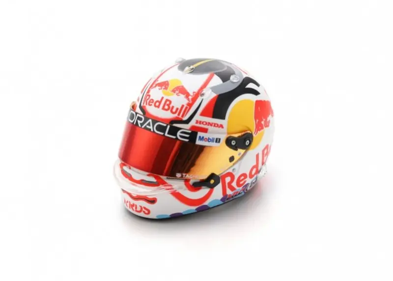 1:5 Helmet -- Yuki Tsunoda - 2025 Japan Gp -- Red Bull -- Spark F1 1
