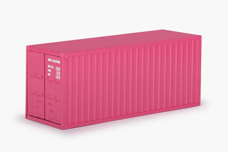 1:50 20' Shipping Container -- Pink -- Conrad 99928/09 1